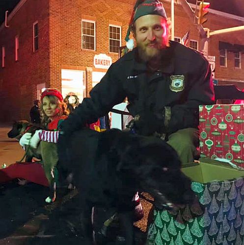 Scott County Animal Shelter Christmas Parade Float